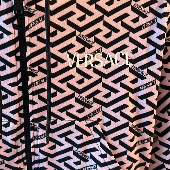 NWT - Versace La Greco zip up hoodie - Picture 3 of 12